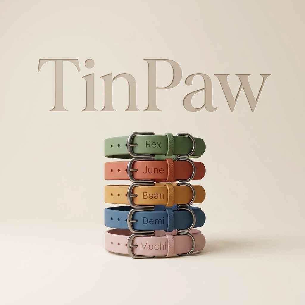 Silicone Dog Collar Charms - Dog Gear - TinPaw