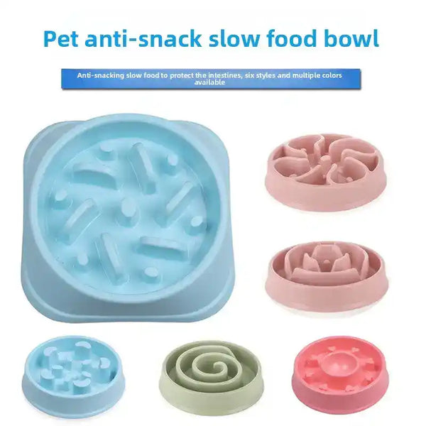 Slow Feeder Dog Bowl - Slow Feeding Bowl - TinPaw