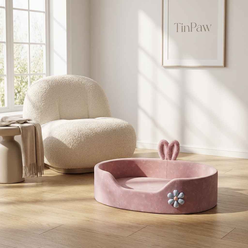 Soft Washable Pet Bed - Dog Beds & Furniture - TinPaw