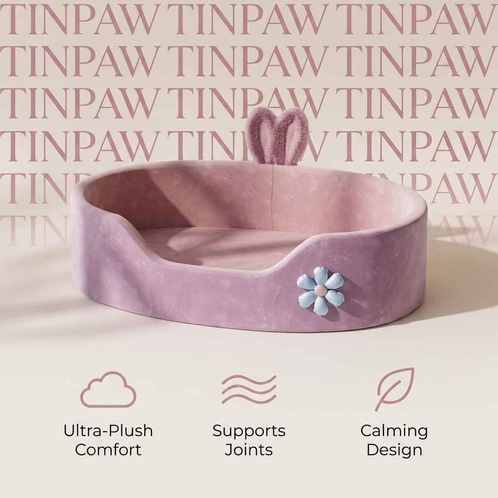 Soft Washable Pet Bed - Dog Beds & Furniture - TinPaw
