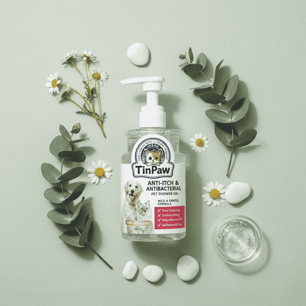 Antibacterial Pet Shampoo 500ml - Dog Shampoo - TinPaw