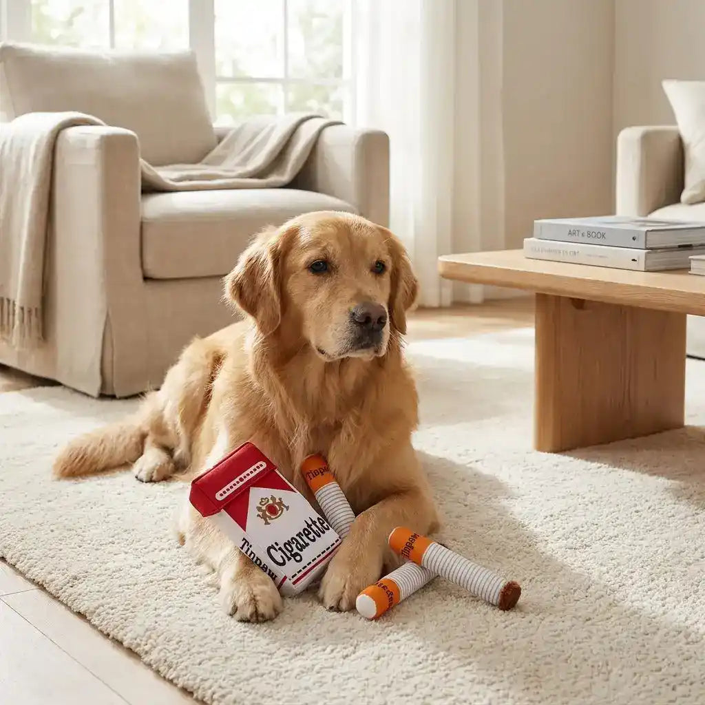 Squeaky Plush Dog Toy - Dog Toys - TinPaw