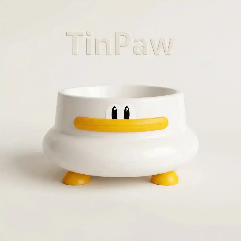 Duck Slow Feeder Pet Bowl - Slow Feeding Bowl - TinPaw
