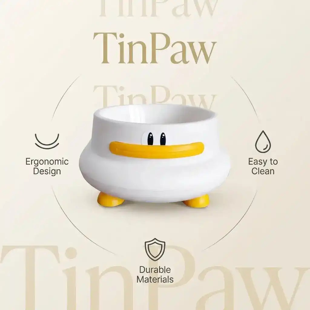 Duck Slow Feeder Pet Bowl - Slow Feeding Bowl - TinPaw