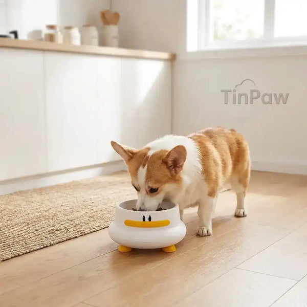 Duck Slow Feeder Pet Bowl - Slow Feeding Bowl - TinPaw