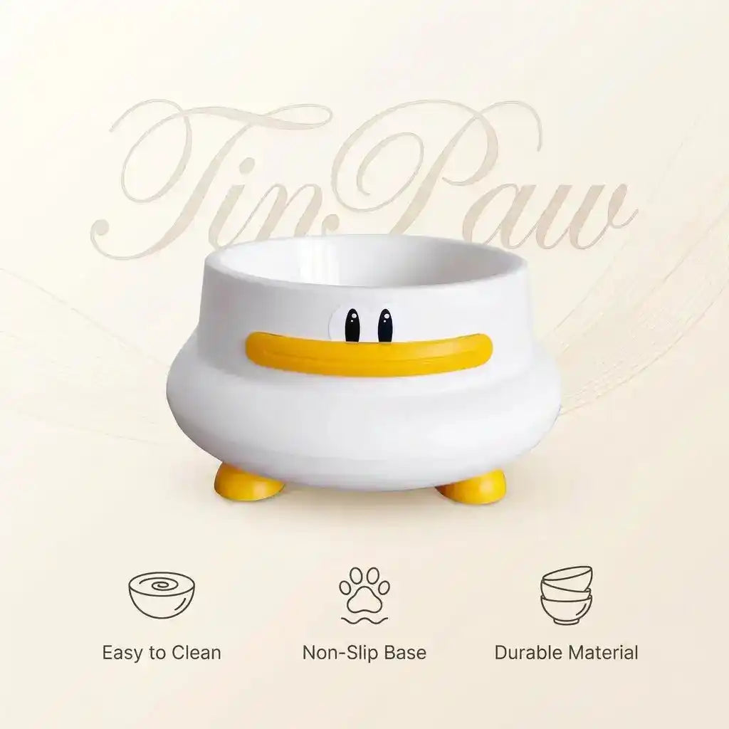 Duck Slow Feeder Pet Bowl - Slow Feeding Bowl - TinPaw