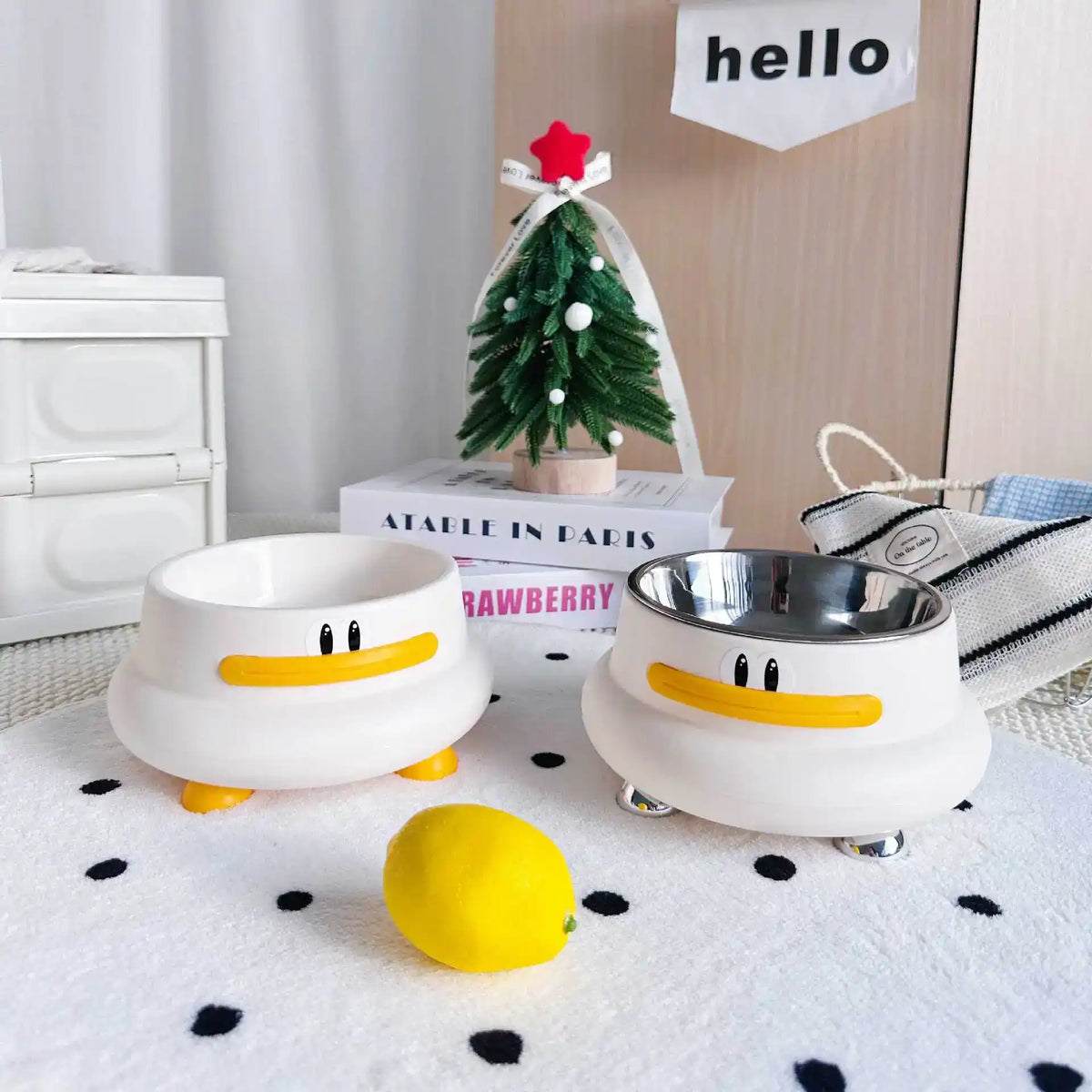 Duck Slow Feeder Pet Bowl - Slow Feeding Bowl - TinPaw