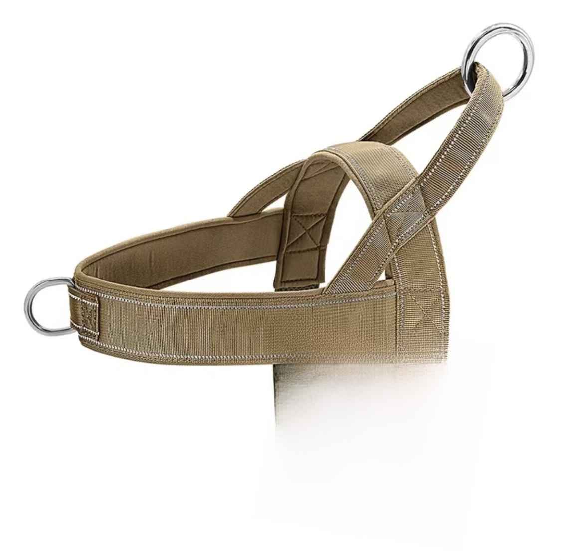 Tactical Dog Harness Leash - Dog Gear - TinPaw - Khaki - L - SU00362080 - Khaki - L