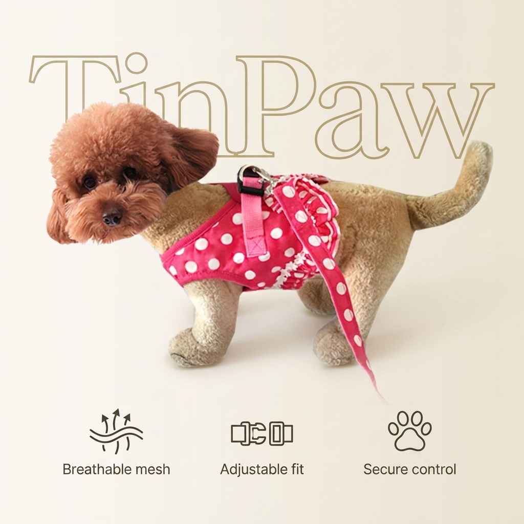 Tactical Dog Harness Leash - Dog Gear - TinPaw