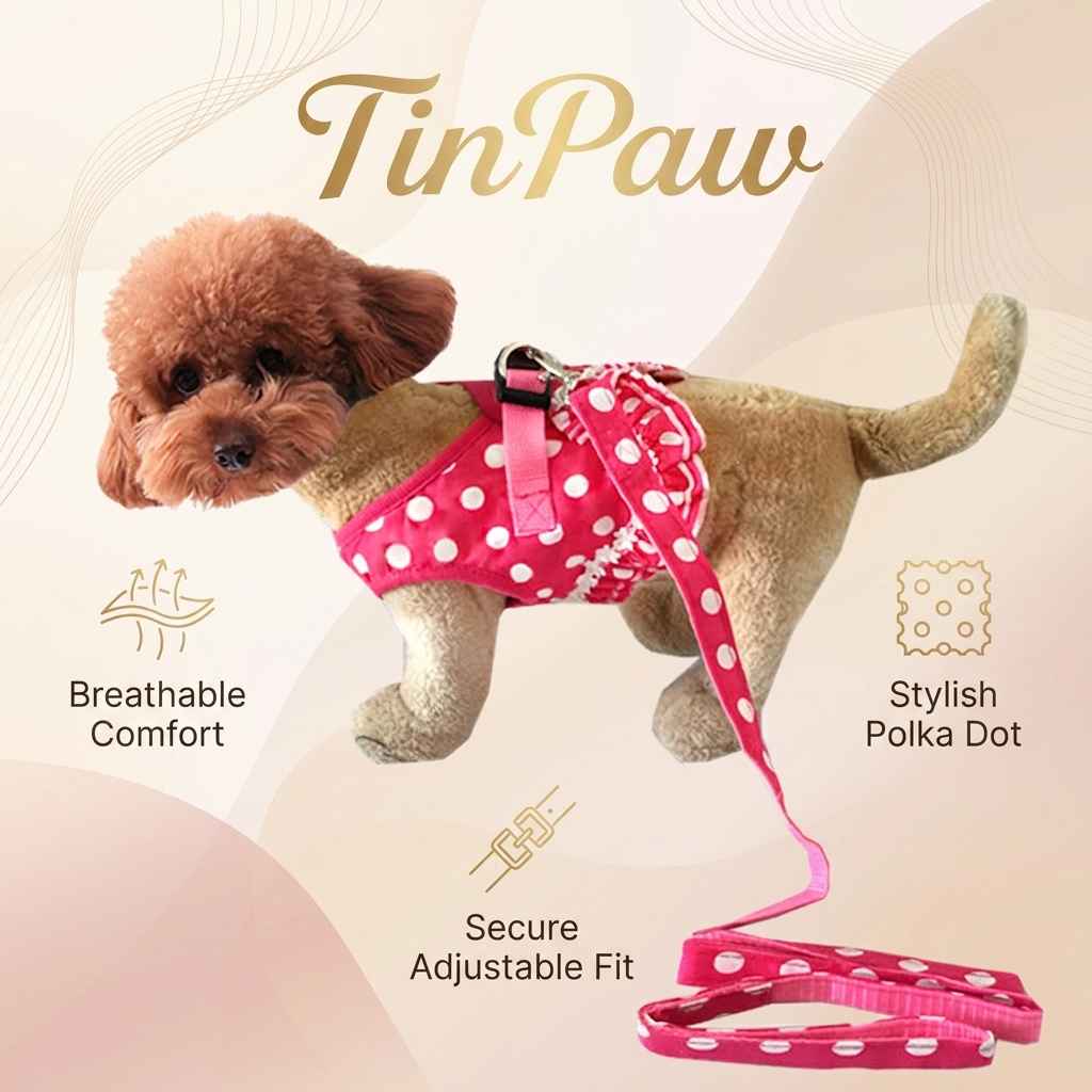 Tactical Dog Harness Leash - Dog Gear - TinPaw