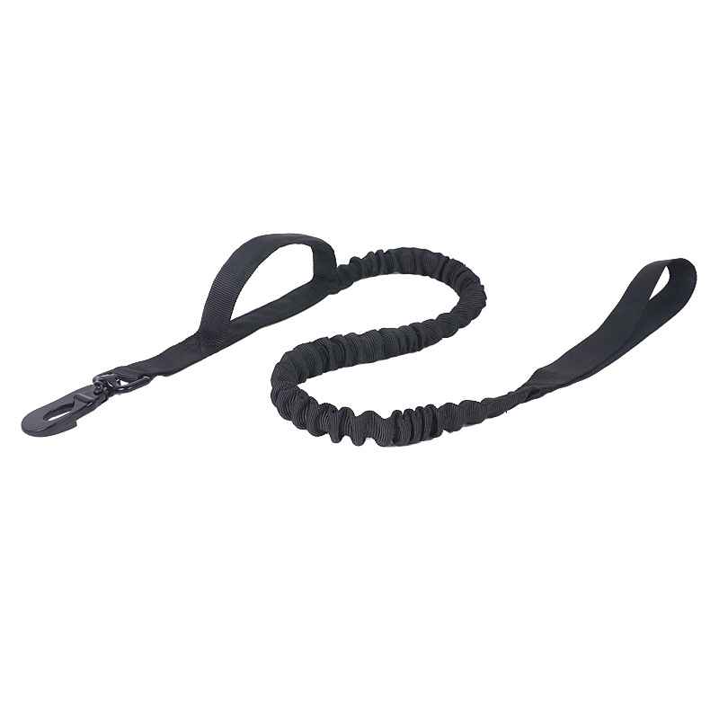 Tactical Dog Collar Leash - Collars - TinPaw - Black Tactical Leash - M - SU00114743 - Black Tactical Leash - M