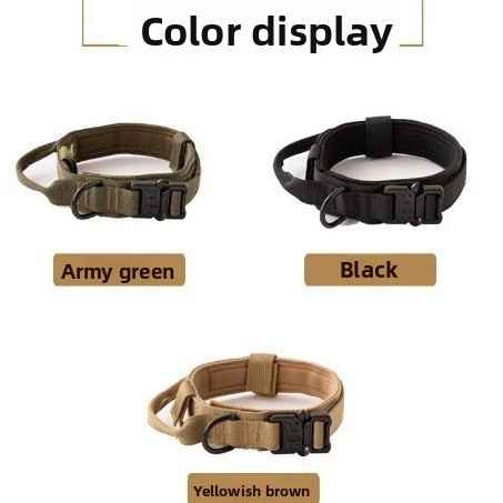 Tactical Dog Collar Leash - Collars - TinPaw