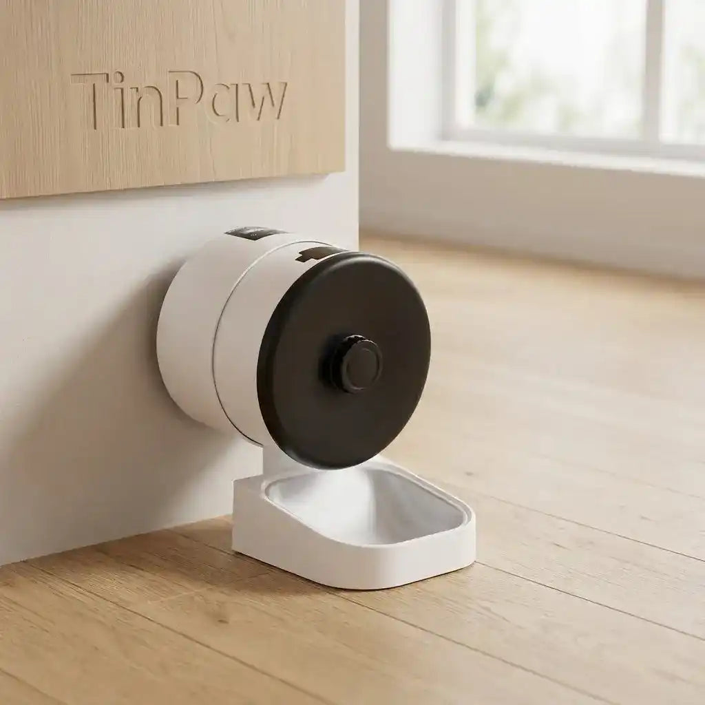 Wall - Mounted WiFi Pet Feeder - Automatic Pet Feeder - TinPaw