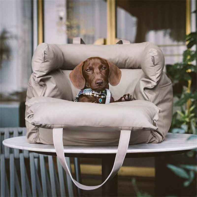 Waterproof Foldable Dog Kennel - Dog Beds & Furniture - TinPaw - Gray - M 50x45x40cm - SUPEFDB00004 - A2