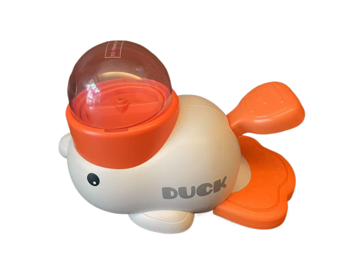 Interactive Duck Slow Feeder - Automatic Pet Feeder - TinPaw - White - SU00001817 - White