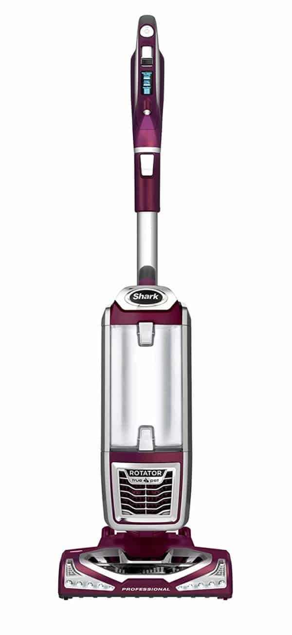SharkNinja Canister Upright Vacuum, TruePet Mini-Motorized Brush, Bordeaux