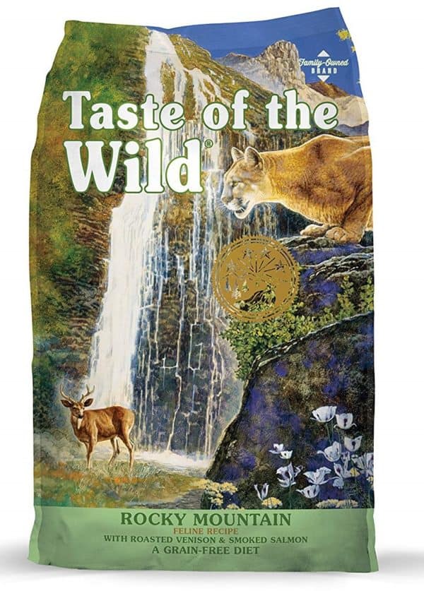 Taste of the Wild Grain Free High Protein Real Meat Recipe Premium Dry Cat Food