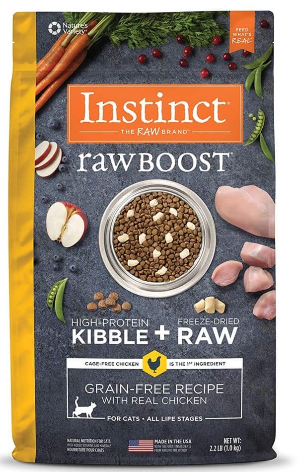 Instinct Raw Boost Grain Free Recipe Natural Dry Cat Food