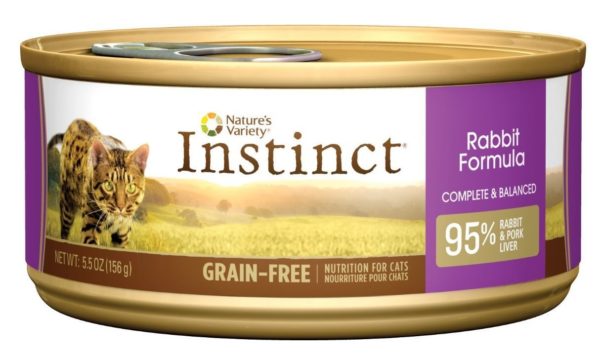 Natures Variety Instinct Rabbit Can Cat Food
